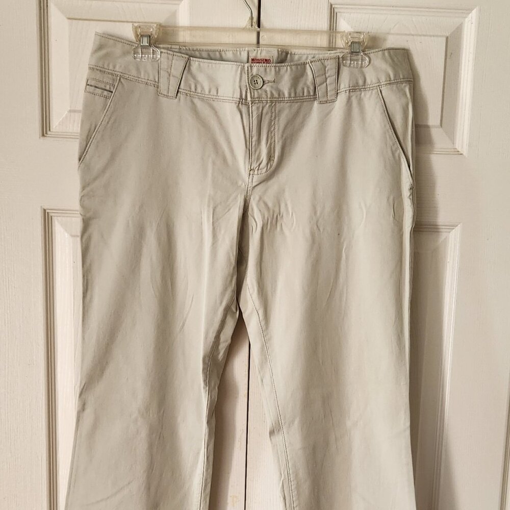 Bone/tan Mossimo Low Rise Pants